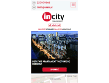 Tablet Screenshot of incity.com.pl